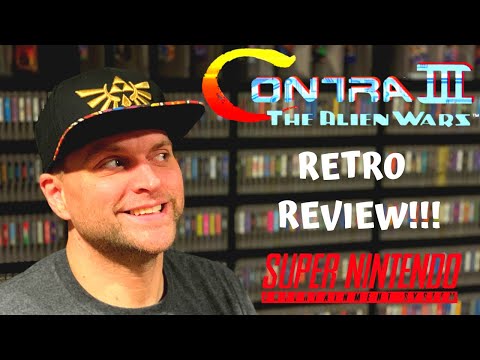 Contra 3 The Alien Wars Super Nintendo Review