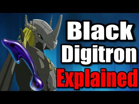 Explaining Black Digitron And All Black Type Digimon
