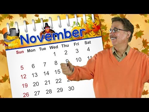 November | Calendar Song for Kids | Jack Hartmann