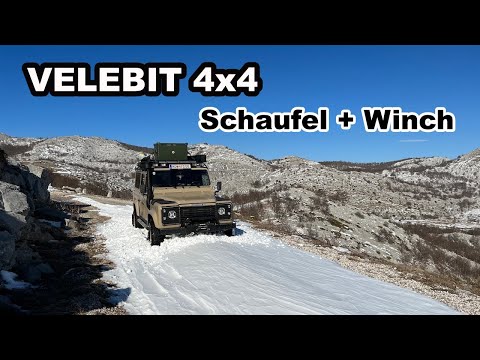 Velebit Solo 2022 - Overlanding - Landrover Defender 110