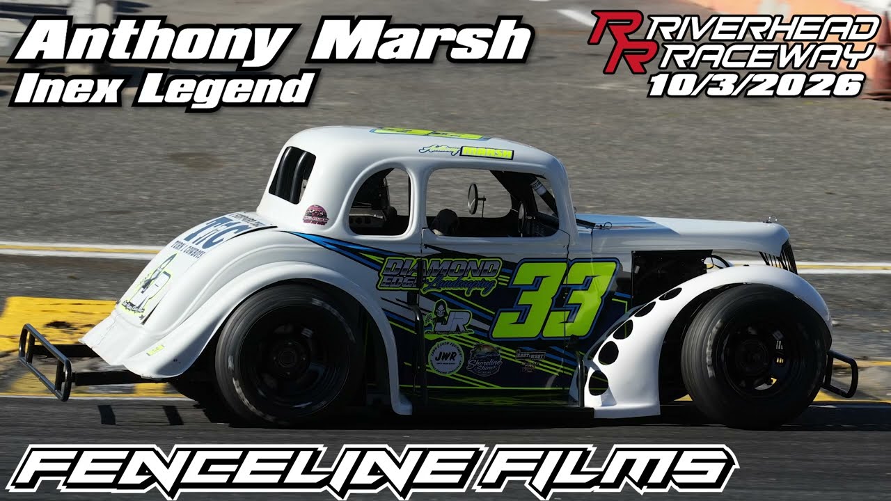 Anthony Marsh Inex Legend Riverhead Raceway 10/3/2026