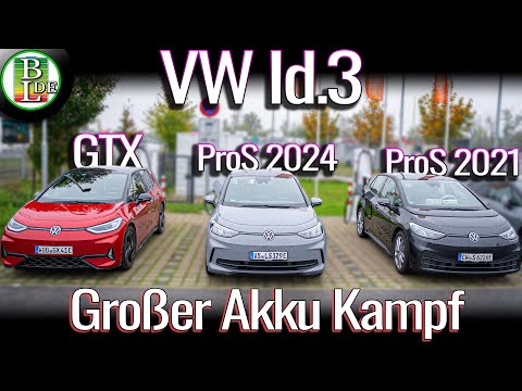 VW Id.3 Battle - GTX gegen ProS