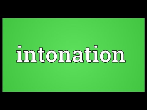 INTONATION   Dr. Ehab Fouda