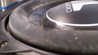 12 inch JL Audio PowerWedge Slim Subwoofer Half Volume Flex