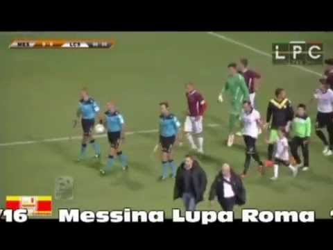 Messina - Lupa C.Romani 1 - 0  camp. Legapro gir.C 2015/16