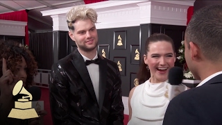 Sofi Tukker | Red Carpet | 59th GRAMMYs