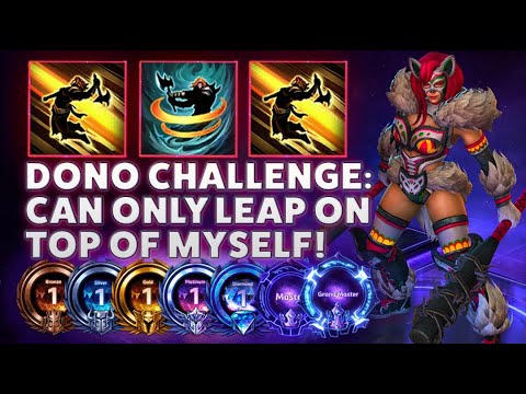 Sonya Leap - DONO CHALLENGE: CAN ONLY LEAP ON TOP OF MYSELF! - Bronze 2 Grandmaster S3 2022