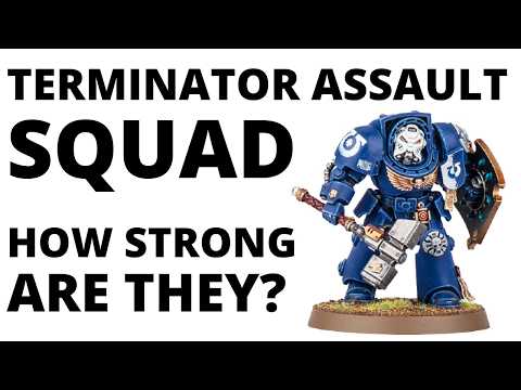 Terminator Assault Squads in Warhammer 40K - Datasheet Review and Combos