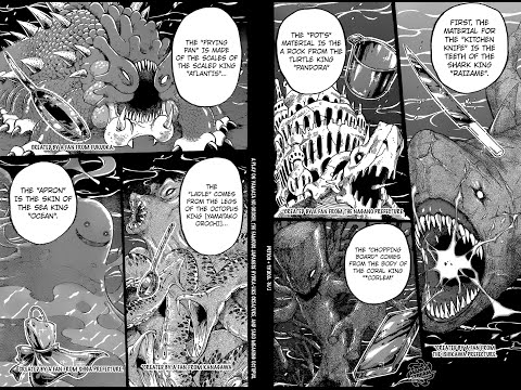 Toriko Chapter 346 LIVE REACTION AND REVIEW / THE SEVEN KING BEASTS ARE COMING !!!!!