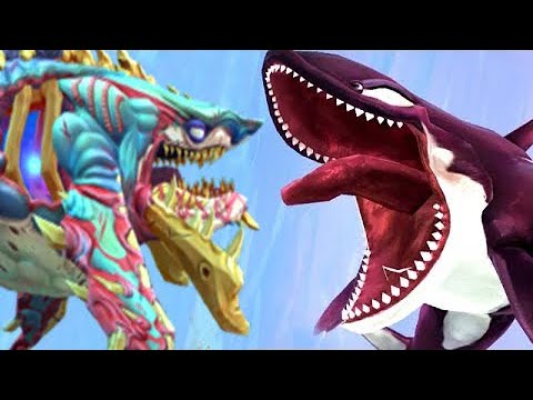 Hungry Shark World - Killer Whale vs Aplha Zombie Shark - All Shark Unlocked Walkthrough 2021