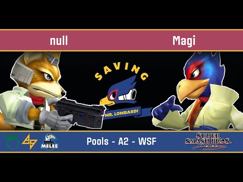 Saving Mr. Lombardi - null (Fox) VS Magi (Falco) - SSBM - Pools A2 (WSF)