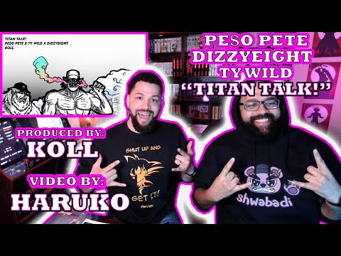 PE$O PETE x TY WILD x DIZZYEIGHT "TITAN TALK!" Red Moon Reaction