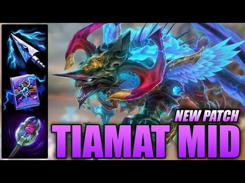 Ultimate Hard Carry Mage, Tiamat Mid | SMITE 11.8