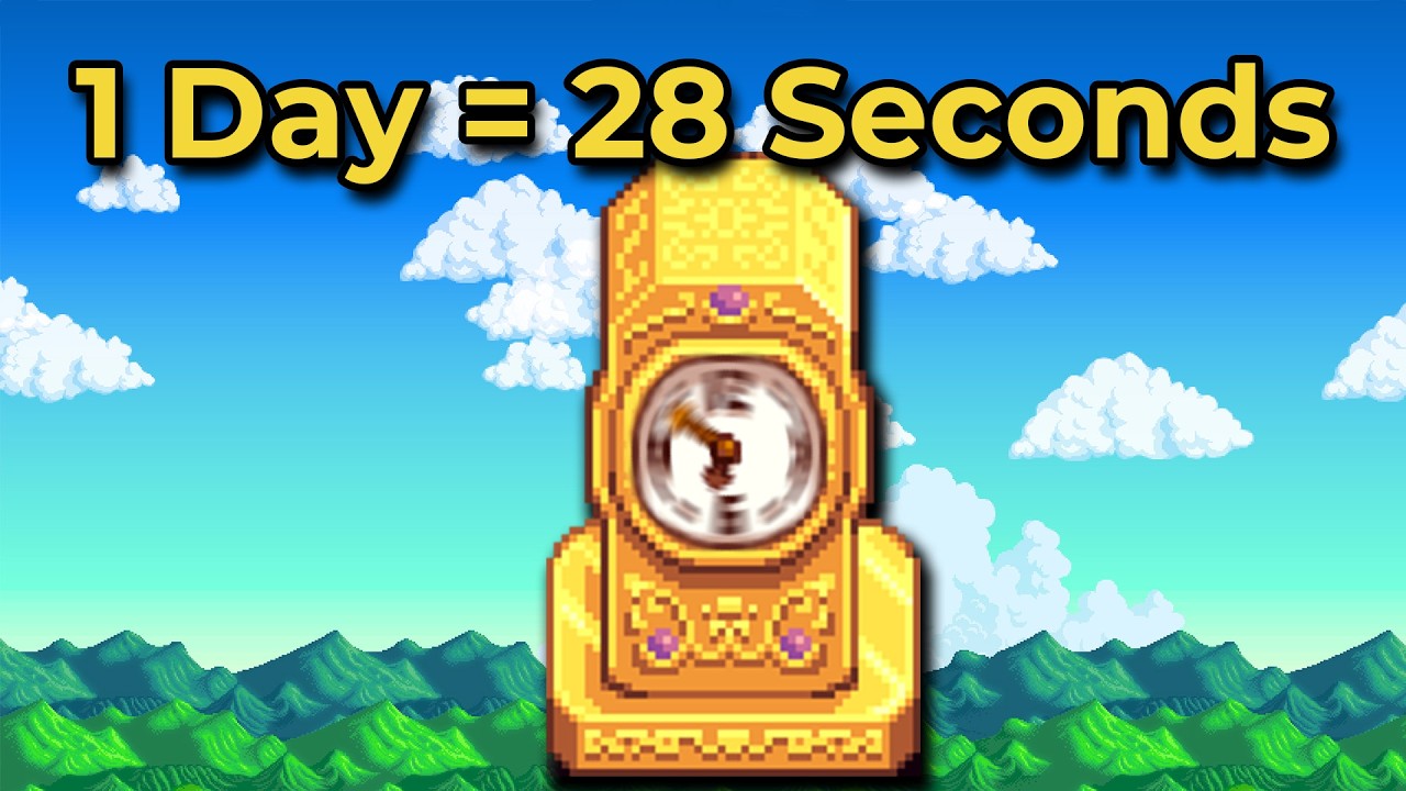 Can You Beat Stardew Valley At 50x Speed? - YouTube