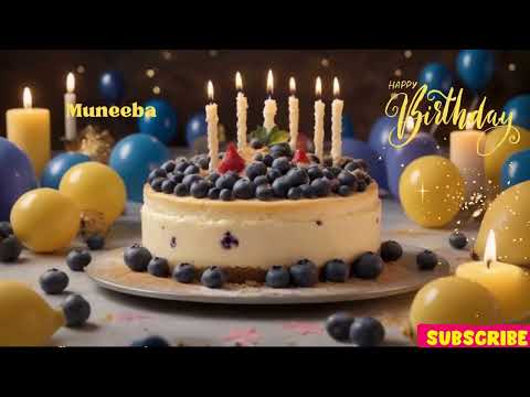 Muneeba Birthday#happybirthdaysong #happybirthday#happybirthdayliyana