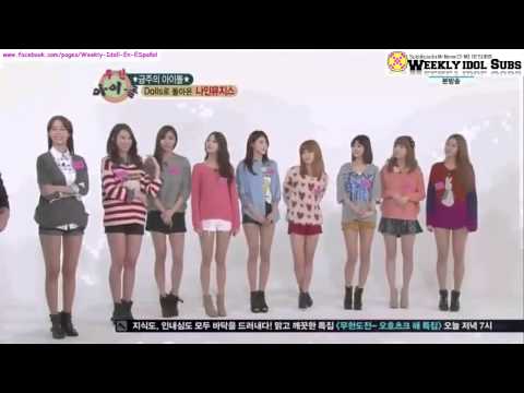 Weekly idol Nine Muses 130206 Sub Español (1/2)
