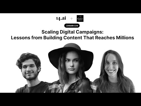 Video thumbnail for Scaling Campaigns to Millions