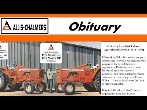 Deutz-Allis 1986: The Brochure That Killed Allis-Chalmers