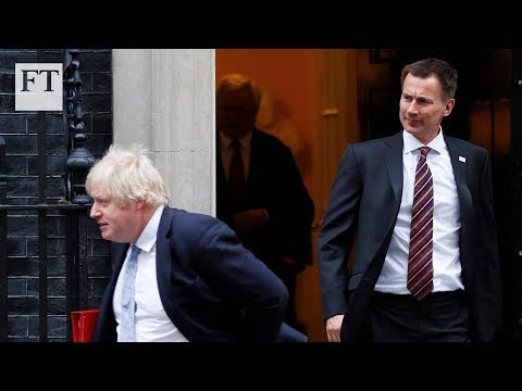 Boris Johnson and Jeremy Hunt in face-off to be next UK prime minister
