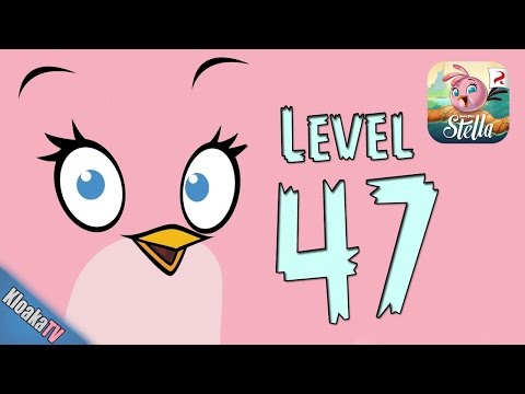 Angry Birds Stella - Level 47 Walkthrough (3 Stars)