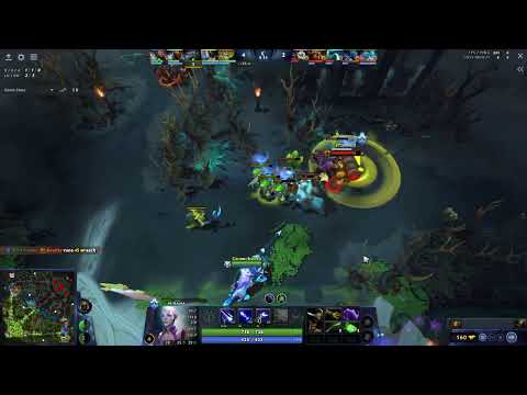 Mirana Pos 4 gameplay ancient bracket.