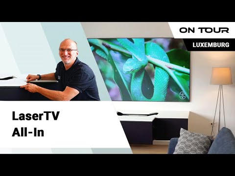 Heimkino All-IN - Küche, Wohnen & Heimkino in einem Wohnraum kombiniert.