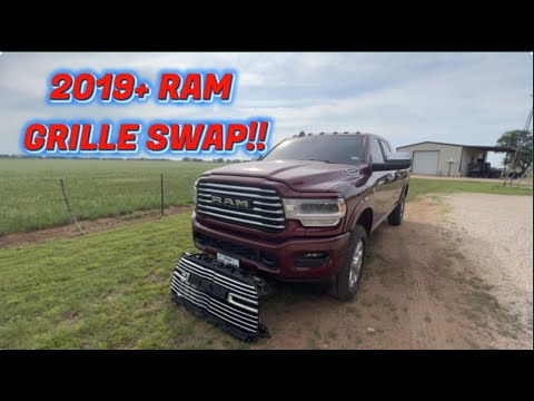 2019-2023 RAM 2500/3500 LARAMIE to LONGHORN Grille Upgrade/Swap!! (HOW TO!!)