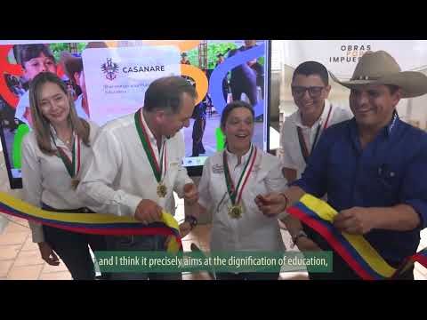 Entrega Obras por Impuestos en Támara, Casanare / Delivery of “Work for Taxes” in Támara, Casanare