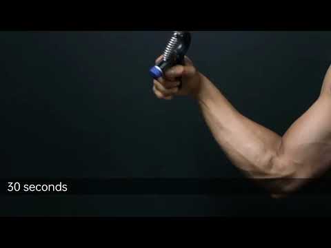 Hand Gripper Follow Along Workout - Strong & Vascular Forearms In 3 month #fitness #lifestyle
