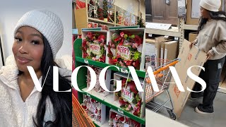 VLOGMAS: Day 10 & 11 | The start of the moving vlogs, making content & the Christmas rush!