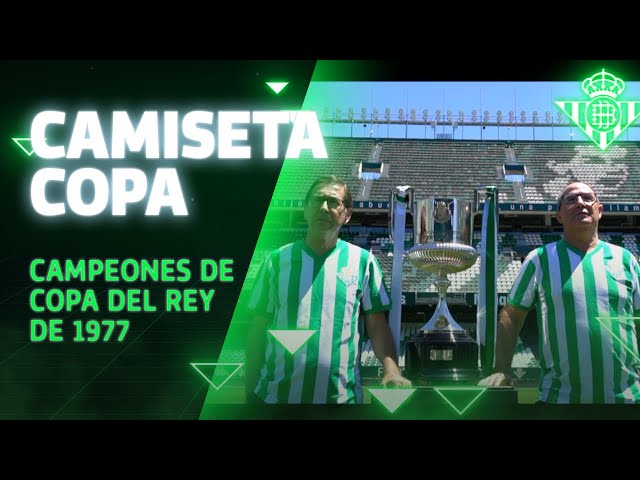 Vídeo relacionado con Copa - Camiseta de Fútbol - Hombre - Real Betis 1915 - Retro - Manga Larga - Negro/Amarillo - Talla XL