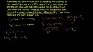 Systems and rate problems 2