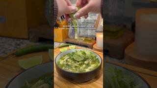 Healthy Mexican Green Posole #healthyfood #easyrecipe #mealideas #mexicanfood