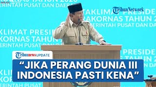 Presiden Prabowo Wanti-wanti soal Ancaman Perang Dunia III Nuklir: Indonesia Pasti Kena!