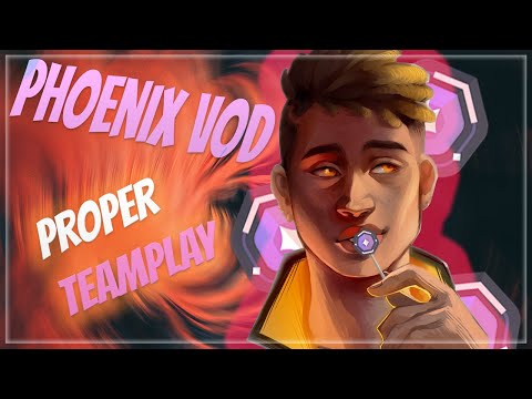 DIAMOND Phoenix VOD Review, creating space and playing with the team - VALORANT