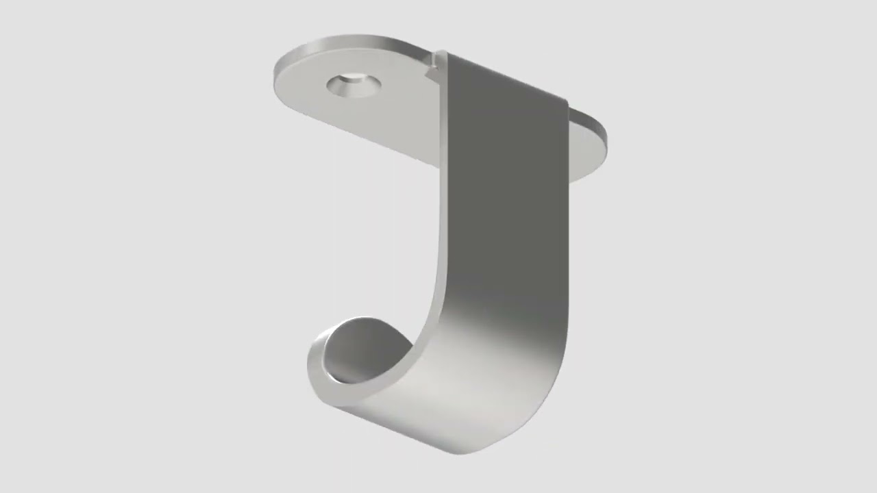 Ceiling Hook 3D Print Model