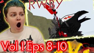 MY JAW IS ON THE GROUND!!!!~RWBY V1 Eps 8-10 REACTION!!!!