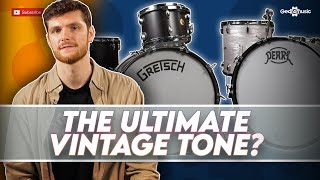Video thumbnail for How to get the ultimate vintage tone? Pearl President vs Gretsch Broadkaster drum comparison by Gear4music Drums