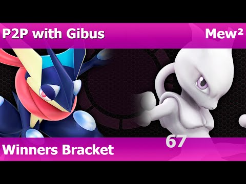 SW 67 Smash 4 - P2P with Gibus (Greninja) vs Mew² (Mewtwo) - Winners Bracket