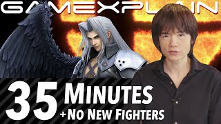 Sakurai Presents "Sephiroth" Will Be 35 Minutes! + No Other Character Reveals During the Stream