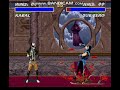 UMK3 SNES All MK2 Kombat Zones