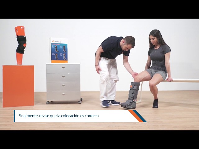 Vídeo relacionado con Orliman Bota Ortopedica Walker Fijo Corto (Talla 1 32-38)