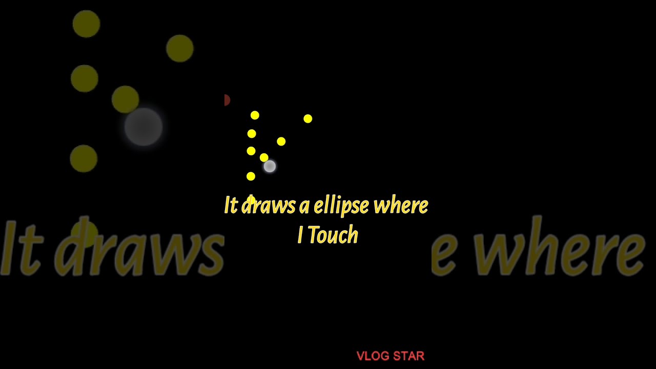 Drawing Ellipse in Kivy(Mobile App in Kivy) #ellipse #kivy #python #shorts