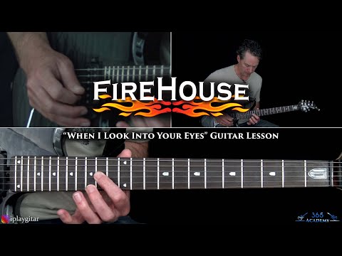 Firehouse - When I Look Into Your Eyes Guitar Lesson