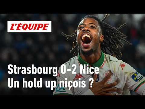 Strasbourg 2-0 Nice : Elye Wahi claque un DOUBLÉ à la Meinau pour qualifier les Aiglons en FINALE