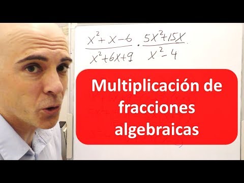 MULTIPLICACIÓN DE FRACCIONES ALGEBRAICAS
