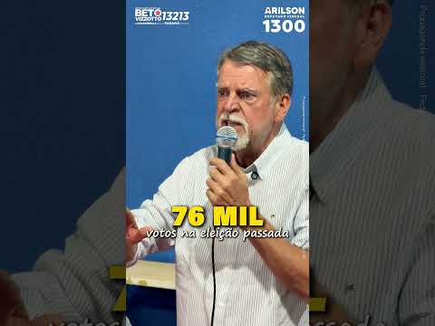 Arilson e Beto juntos para fazer mais pelo Paraná!