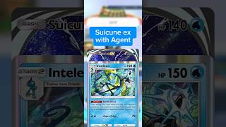 Suicune ex with inteleon Swift Shot #pokemontcgpocket
