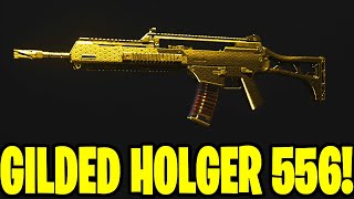 FASTEST WAY TO UNLOCK GILDED CAMO HOLGER 556 IN COD MW3 | MW3 GILDED HOLGER 556 CAMO GUIDE