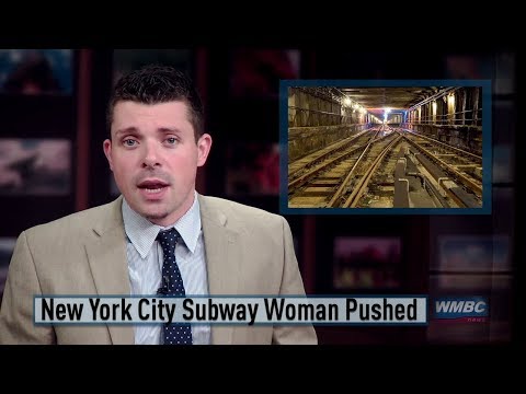 NYC Subway Woman Pushed Onto Tracks